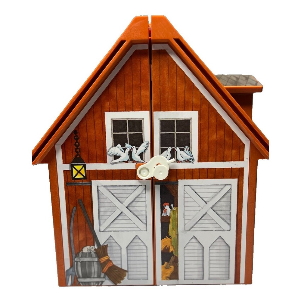 PLAYMOBIL 5765 Vintage Take Along Farm House Barn Only Folding Case